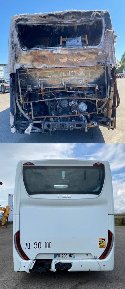 Iveco Lot de 2 CROSSWAY E6-TECTOR-320 - Bus interurbain: photos 4 Iveco Lot de 2 CROSSWAY E6-TECTOR-320 - Bus interurbain: photos 4