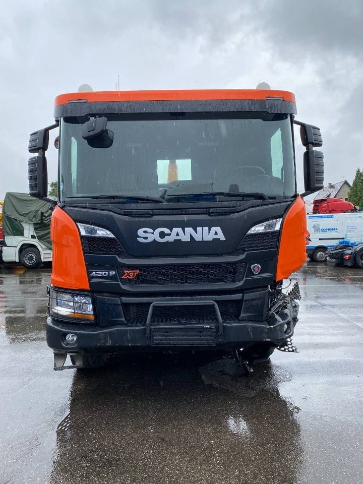 Scania P420 XT-3Pedales / PALFINGER PTH20SLD5 endommagé - Camion ampliroll: photos 3 Scania P420 XT-3Pedales / PALFINGER PTH20SLD5 endommagé - Camion ampliroll: photos 3