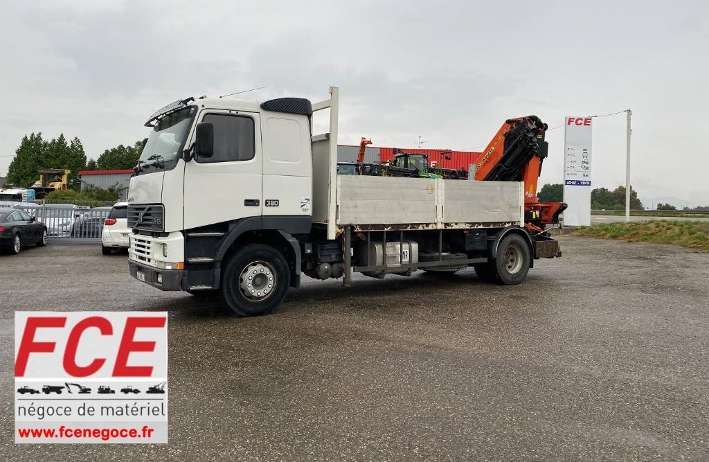 Volvo FH 380 PALFINGER PK 36002 Performance endommagé - Camion grue: photos 1 Volvo FH 380 PALFINGER PK 36002 Performance endommagé - Camion grue: photos 1