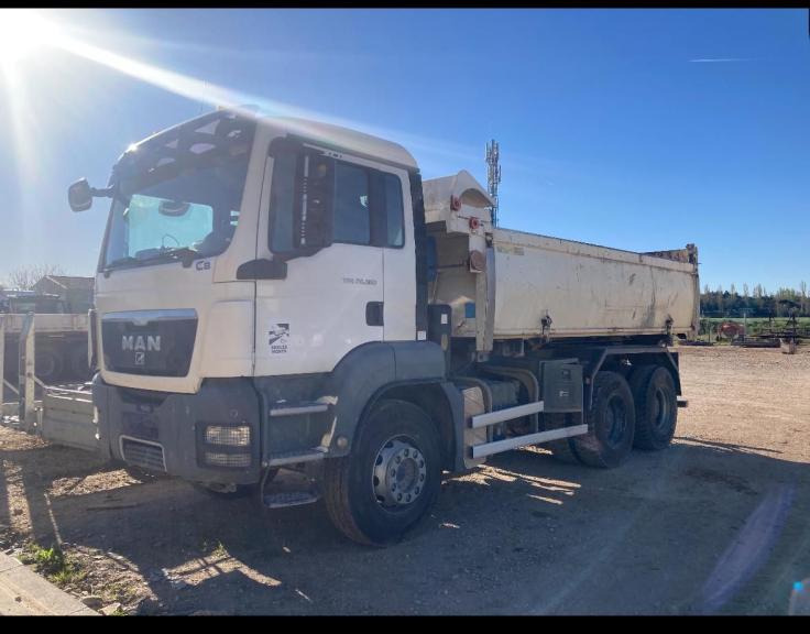 MAN TGS 26.360 - Camion benne: photos 1 MAN TGS 26.360 - Camion benne: photos 1