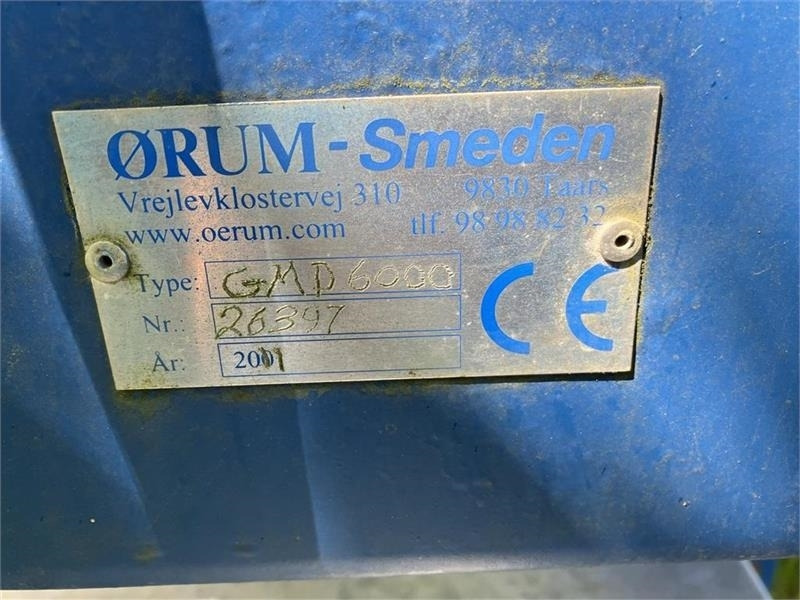 Ørum GMD 6000 - Tonne à lisier: photos 3 Ørum GMD 6000 - Tonne à lisier: photos 3