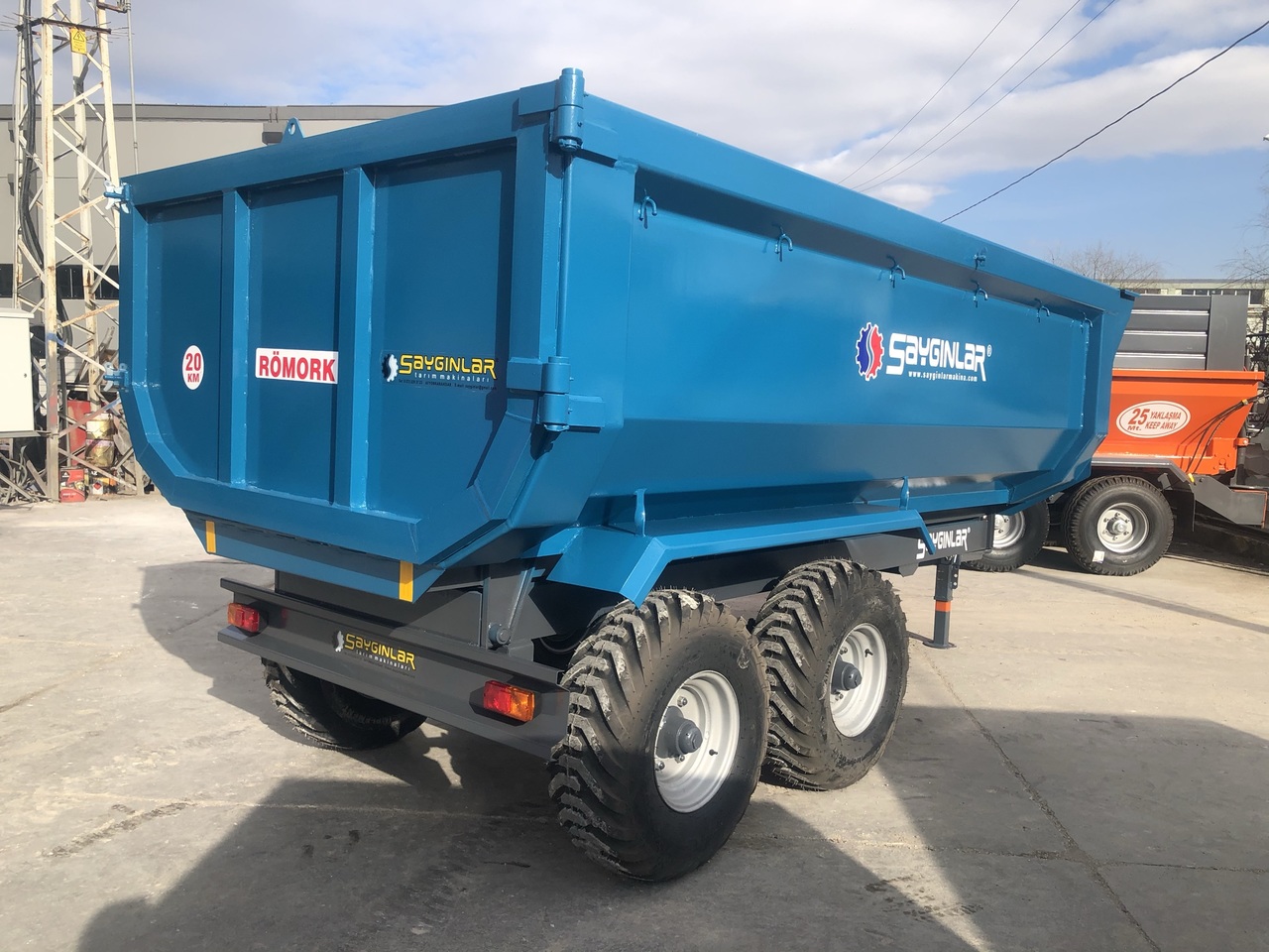 SAYGINLAR 8 TON DUMP TRAILER - Remorque benne: photos 2 SAYGINLAR 8 TON DUMP TRAILER - Remorque benne: photos 2