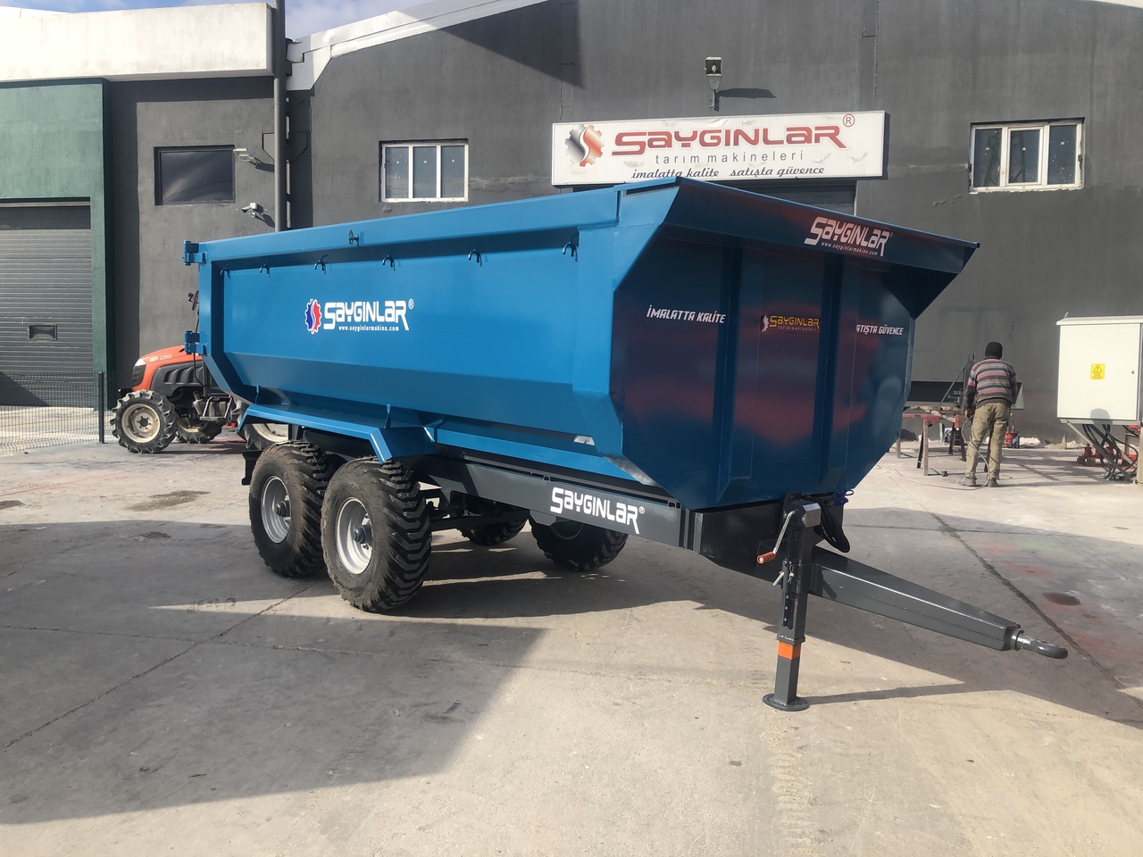 SAYGINLAR 8 TON DUMP TRAILER - Remorque benne: photos 4 SAYGINLAR 8 TON DUMP TRAILER - Remorque benne: photos 4