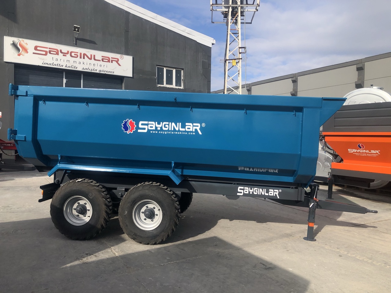 SAYGINLAR 8 TON DUMP TRAILER - Remorque benne: photos 3 SAYGINLAR 8 TON DUMP TRAILER - Remorque benne: photos 3
