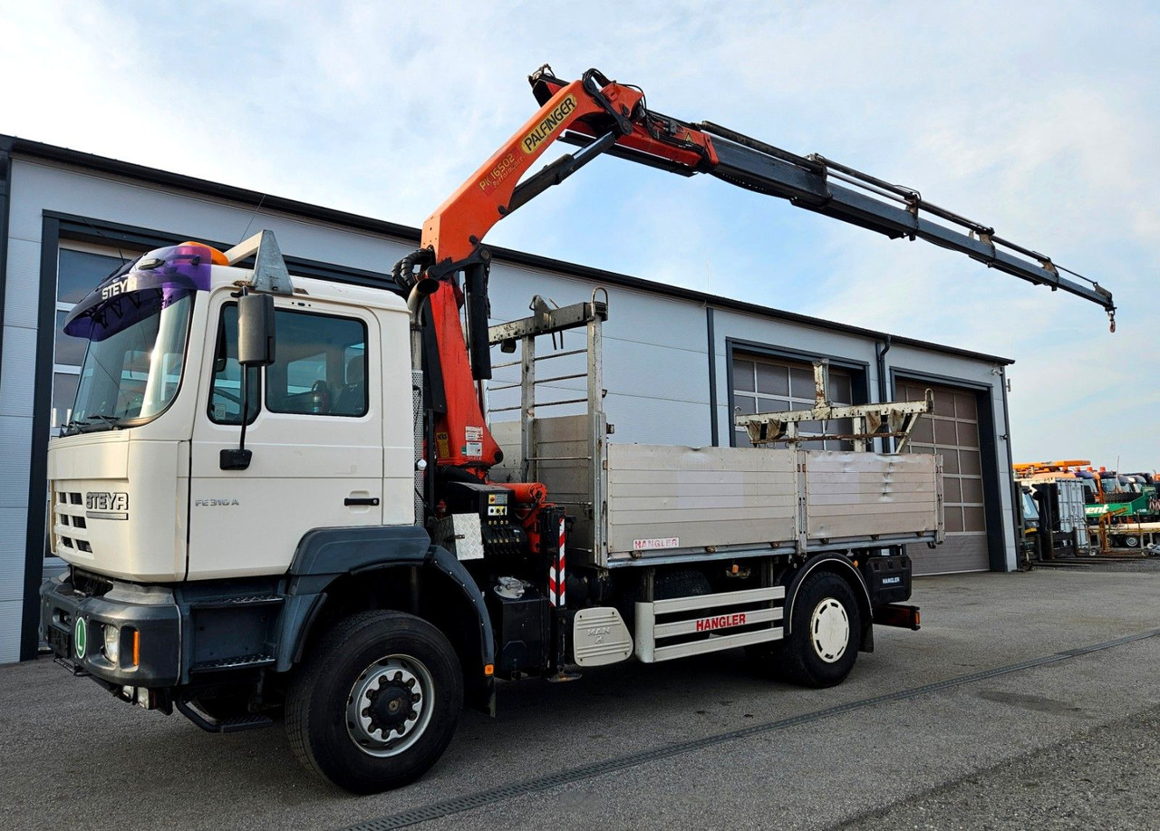MAN FE310 A 4x4 Palfinger PK16502 Funk Kran - Camion grue: photos 1 MAN FE310 A 4x4 Palfinger PK16502 Funk Kran - Camion grue: photos 1