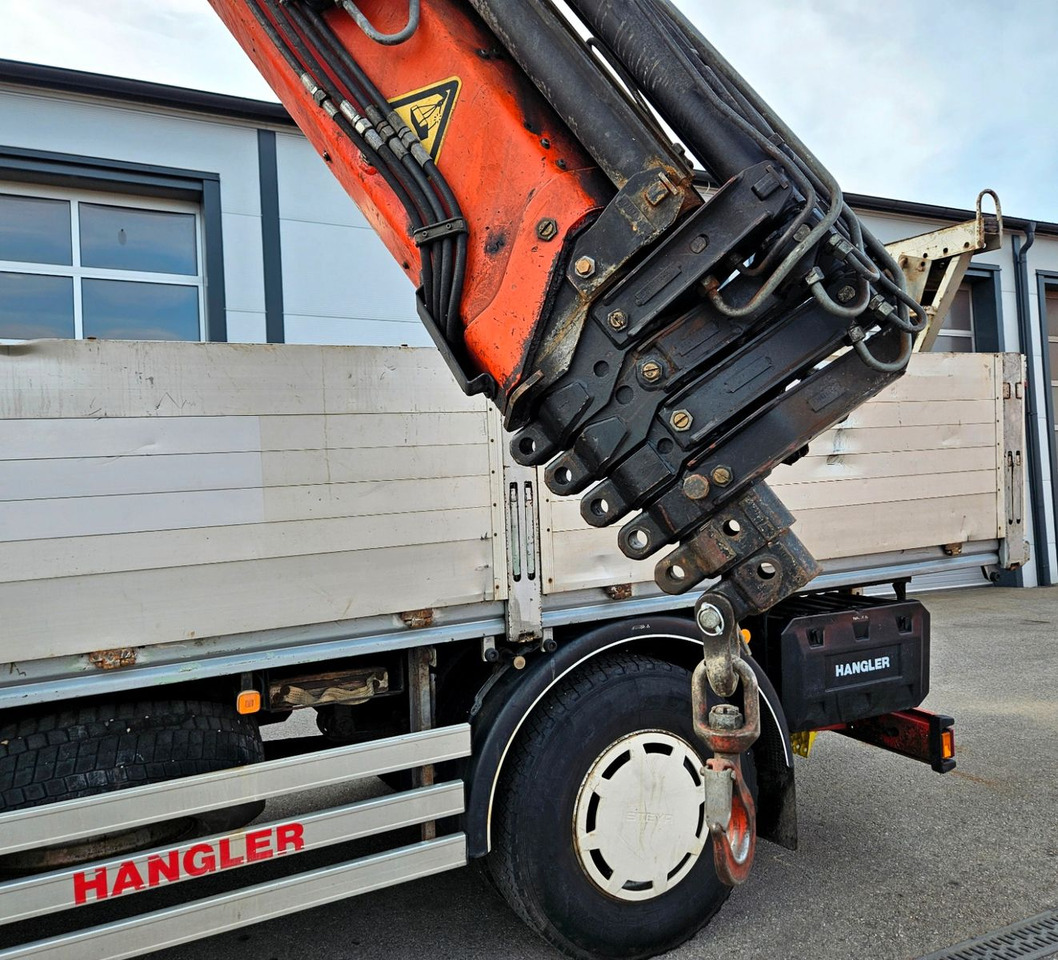 Camion grue MAN FE310 A 4x4 Palfinger PK16502 Funk Kran: photos 21