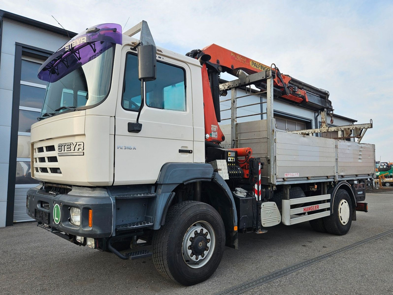MAN FE310 A 4x4 Palfinger PK16502 Funk Kran - Camion grue: photos 4 MAN FE310 A 4x4 Palfinger PK16502 Funk Kran - Camion grue: photos 4