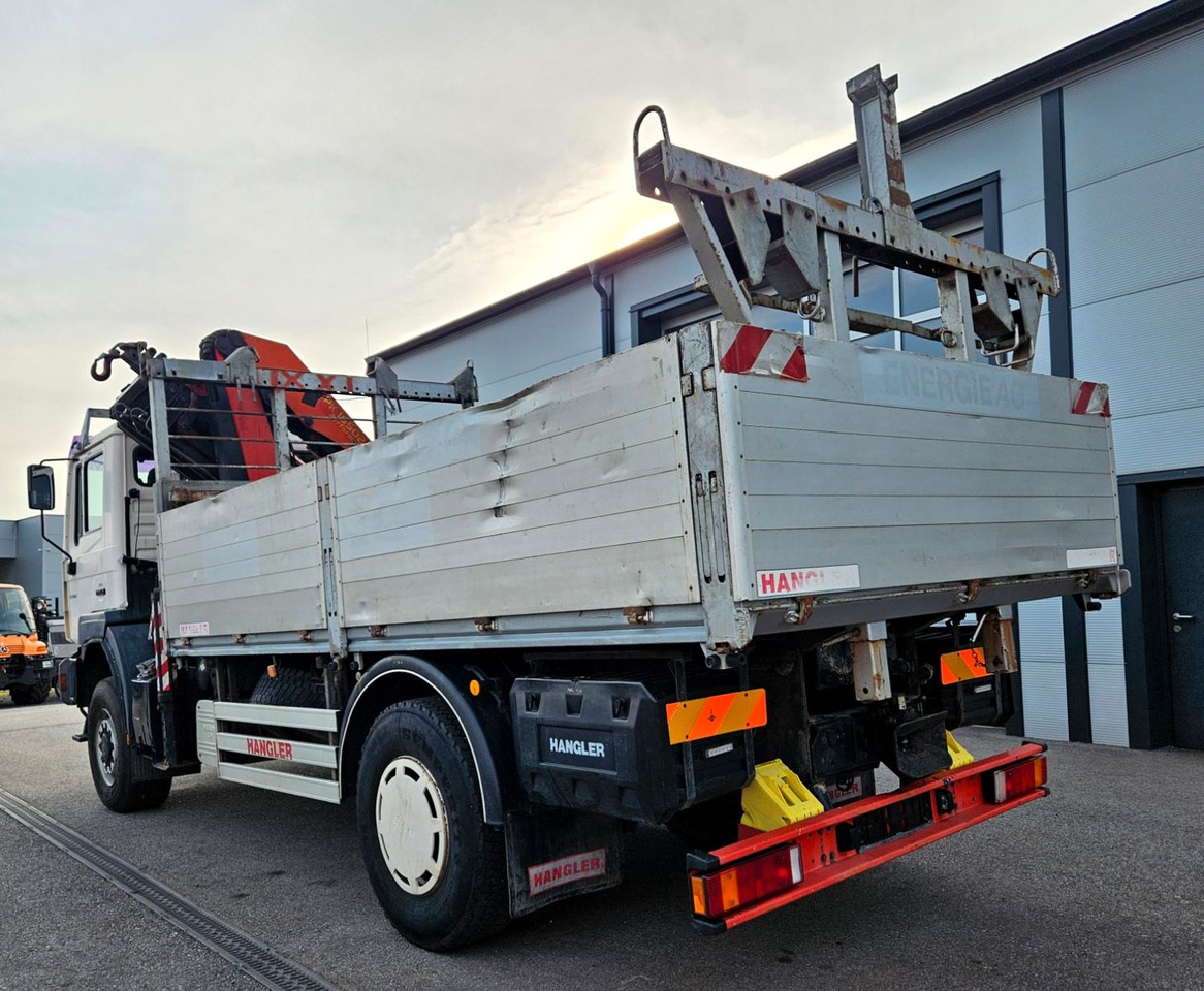 Camion grue MAN FE310 A 4x4 Palfinger PK16502 Funk Kran: photos 9