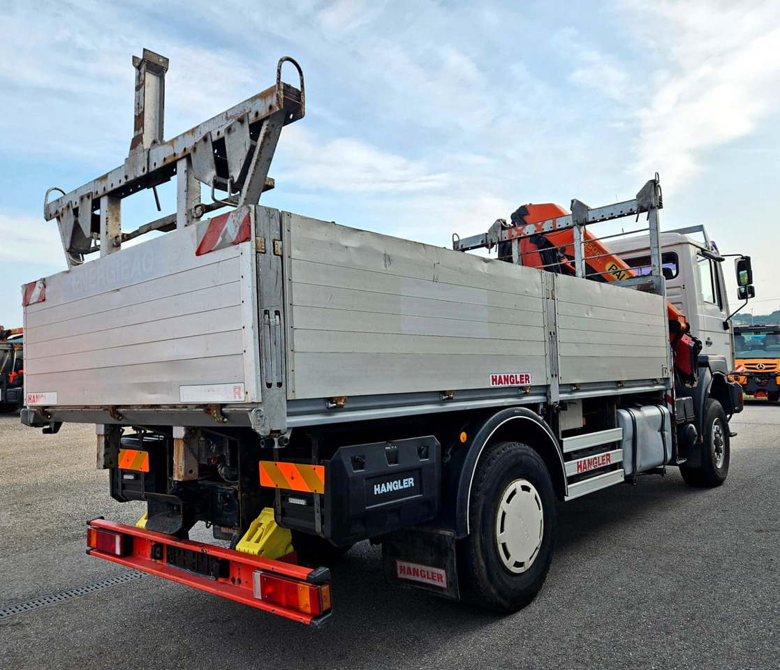 Camion grue MAN FE310 A 4x4 Palfinger PK16502 Funk Kran: photos 10
