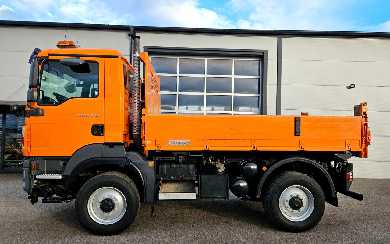MAN TGM 13.290 4x4 Euro5 Winterdienst Single - Camion benne: photos 2 MAN TGM 13.290 4x4 Euro5 Winterdienst Single - Camion benne: photos 2