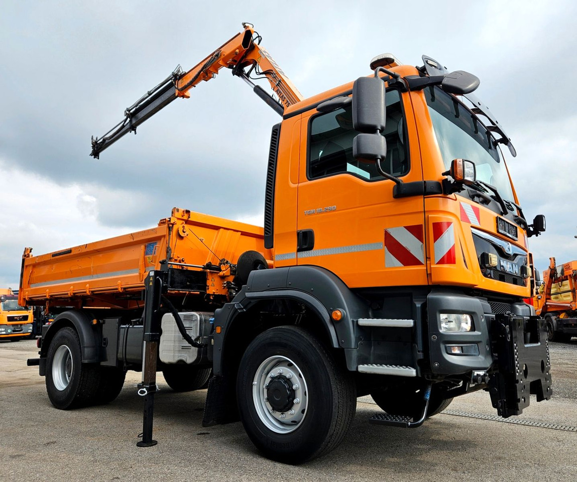 MAN TGM 18.290 4x4 Atlas 75.2 Kran Funk Euro6 - Camion benne, Camion grue: photos 4 MAN TGM 18.290 4x4 Atlas 75.2 Kran Funk Euro6 - Camion benne, Camion grue: photos 4