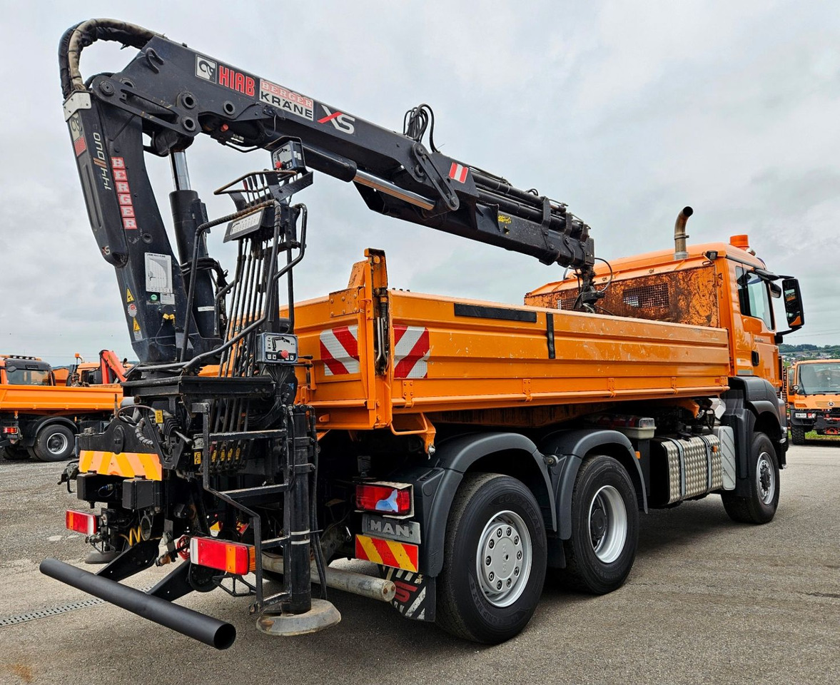 MAN TGS 28.360 6x4-4 HIAB 144E-4 Kran Euro5 - Camion benne, Camion grue: photos 3 MAN TGS 28.360 6x4-4 HIAB 144E-4 Kran Euro5 - Camion benne, Camion grue: photos 3