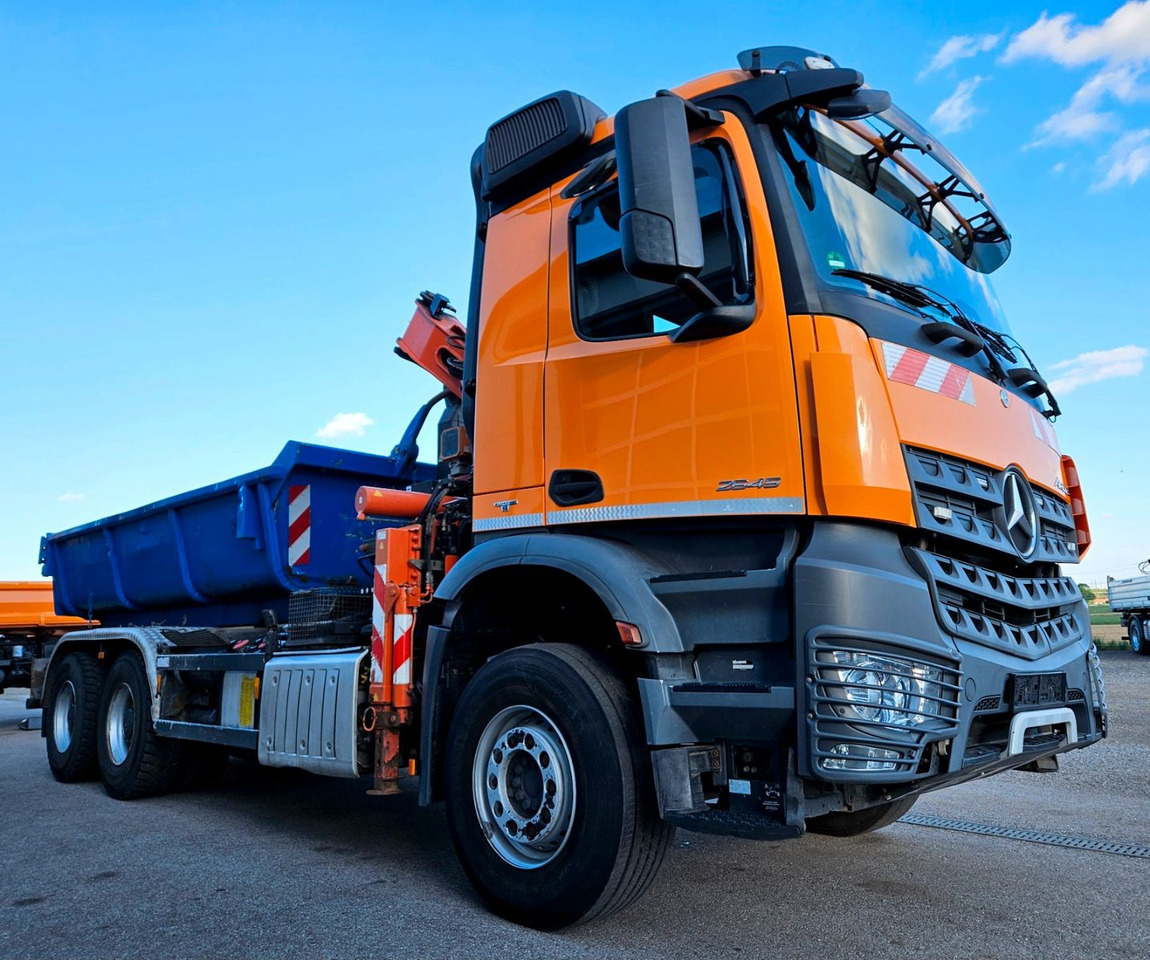 Mercedes-Benz AROCS 2645 6x4 Kran Atlas 240.2E A4 - Camion ampliroll, Camion grue: photos 5 Mercedes-Benz AROCS 2645 6x4 Kran Atlas 240.2E A4 - Camion ampliroll, Camion grue: photos 5