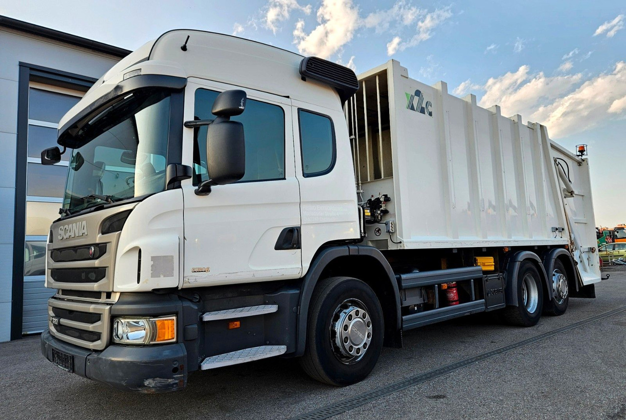 Scania P320 Euro6 Zoeller Medium X2C21 Variopress - Benne à ordures ménagères: photos 1 Scania P320 Euro6 Zoeller Medium X2C21 Variopress - Benne à ordures ménagères: photos 1