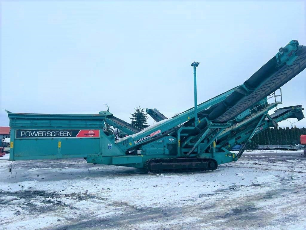 PowerScreen Chieftain 2100 X - Crible: photos 1 PowerScreen Chieftain 2100 X - Crible: photos 1