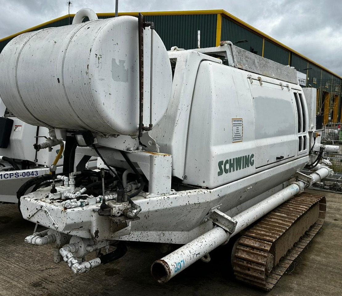 Schwing 1800 - Pompe à béton stationnaire: photos 1 Schwing 1800 - Pompe à béton stationnaire: photos 1