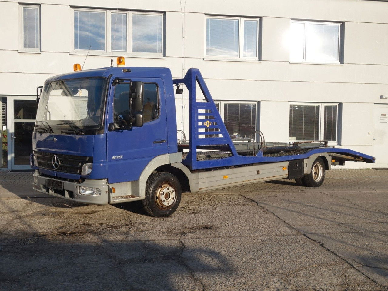 Mercedes-Benz Atego 815 für 2 PKW - Camion porte-voitures: photos 2 Mercedes-Benz Atego 815 für 2 PKW - Camion porte-voitures: photos 2