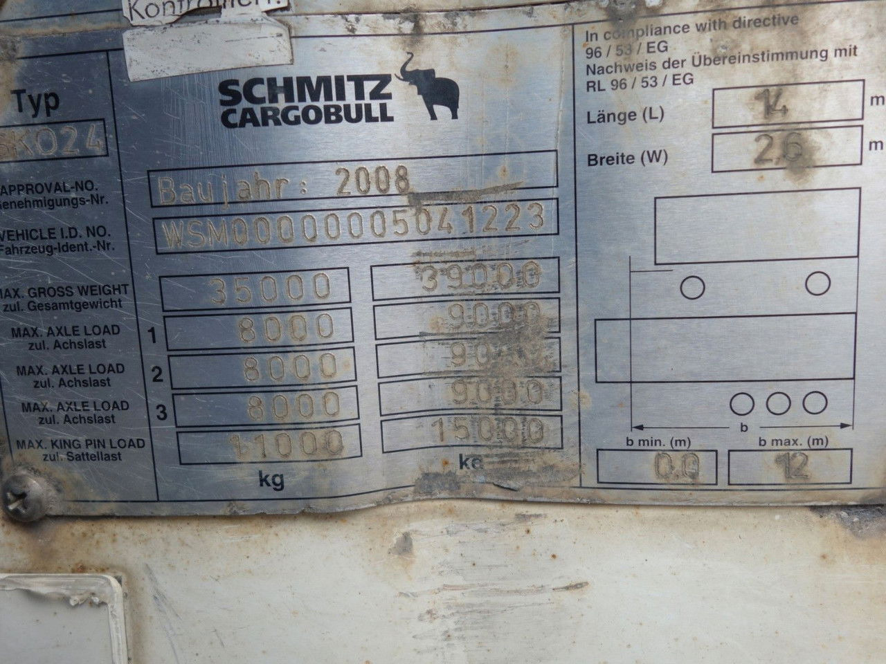 Semi-remorque frigorifique Schmitz Cargobull SKO 24/L mir Carrier 1300, SAF Achsen, Liftachse: photos 12