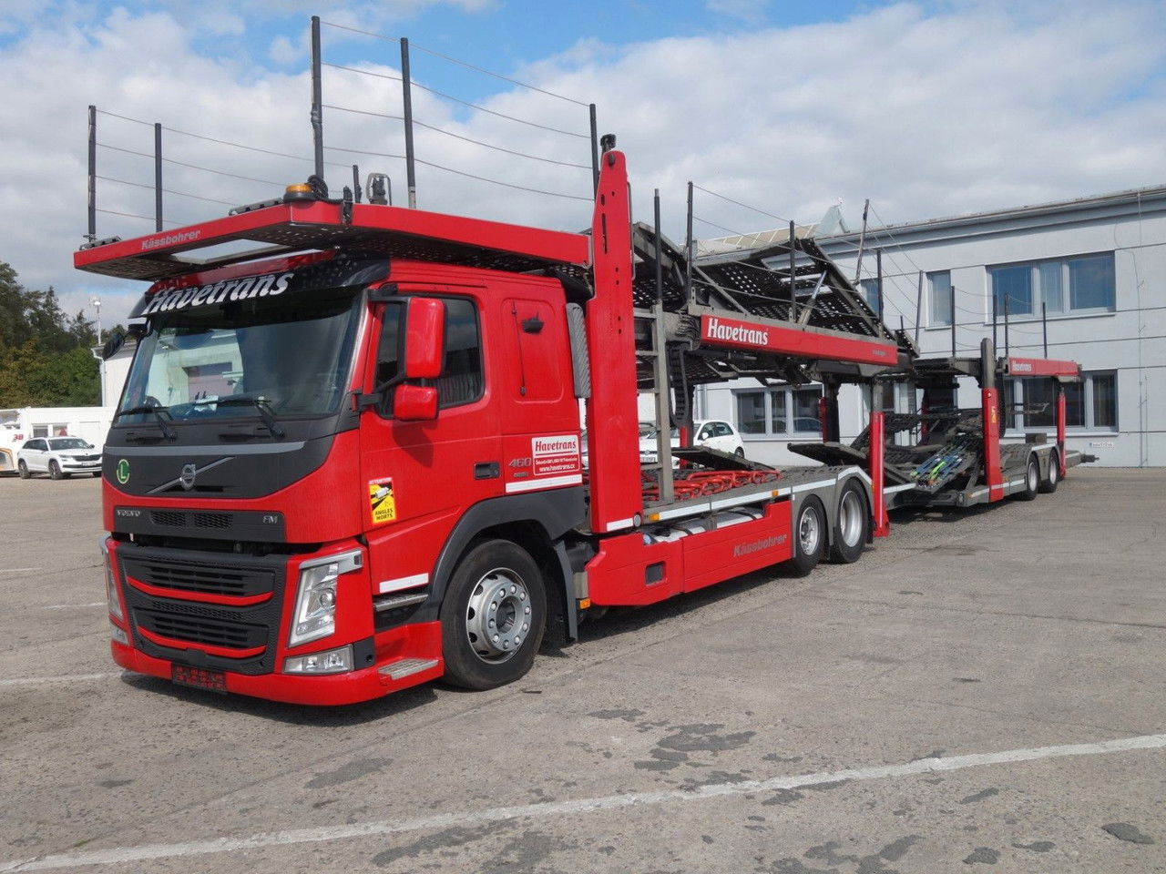 Volvo FM 460 6x2 Kassbohre Metago / Intago tt, VDI - Camion porte-voitures: photos 1 Volvo FM 460 6x2 Kassbohre Metago / Intago tt, VDI - Camion porte-voitures: photos 1