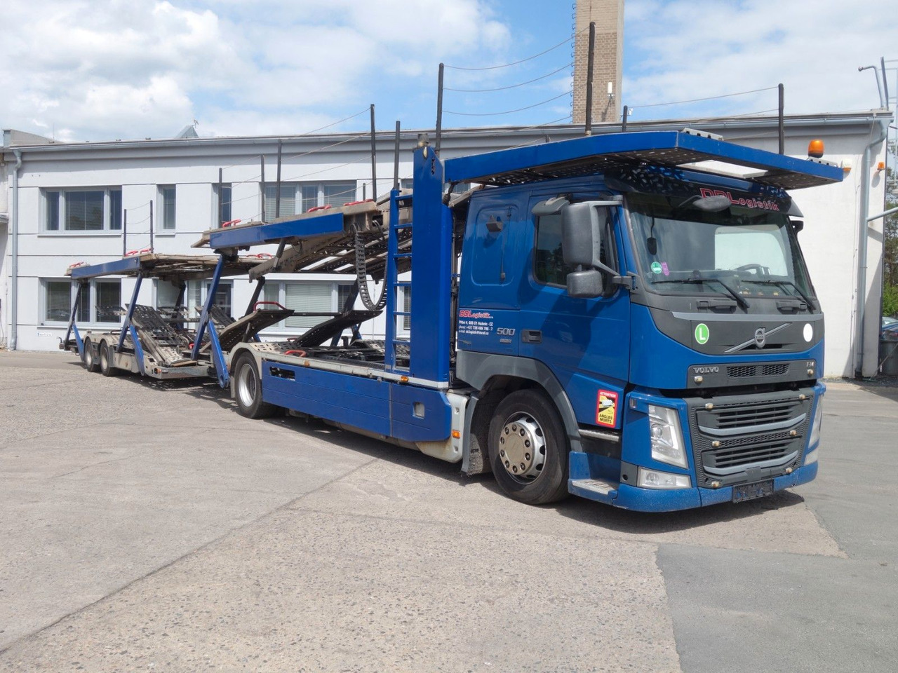 Volvo FM13 500 Kässbohrer Supertrans / Supertrans - Camion porte-voitures: photos 2 Volvo FM13 500 Kässbohrer Supertrans / Supertrans - Camion porte-voitures: photos 2