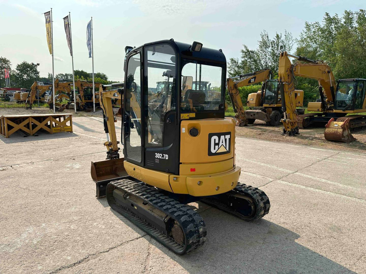 CAT 302.7DCR - Pelle sur chenille: photos 4 CAT 302.7DCR - Pelle sur chenille: photos 4