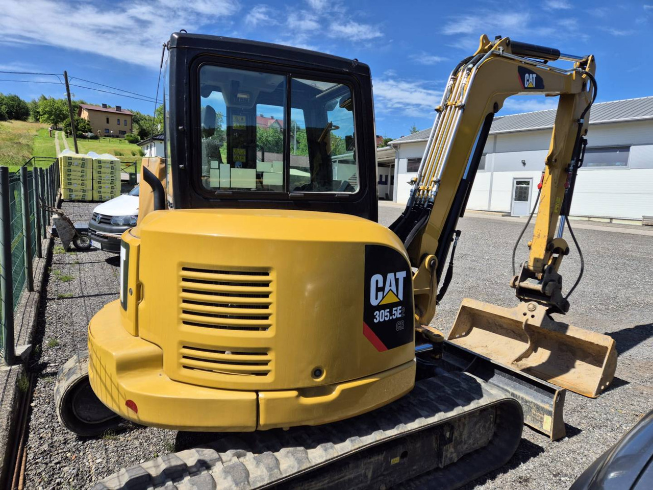 CAT 305.5E2CR - Pelle sur chenille: photos 3 CAT 305.5E2CR - Pelle sur chenille: photos 3