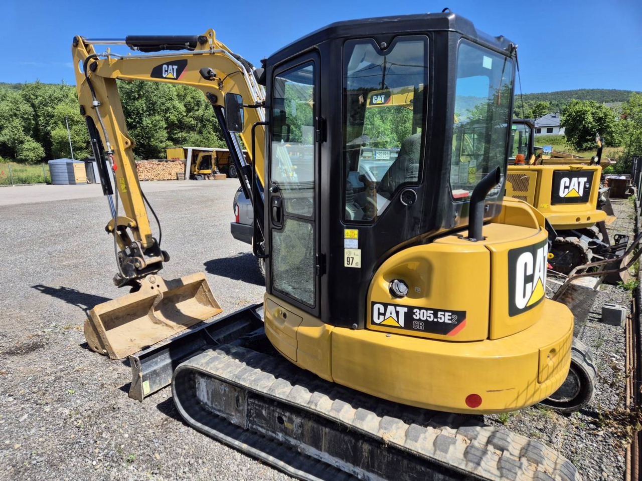 CAT 305.5E2CR - Pelle sur chenille: photos 4 CAT 305.5E2CR - Pelle sur chenille: photos 4