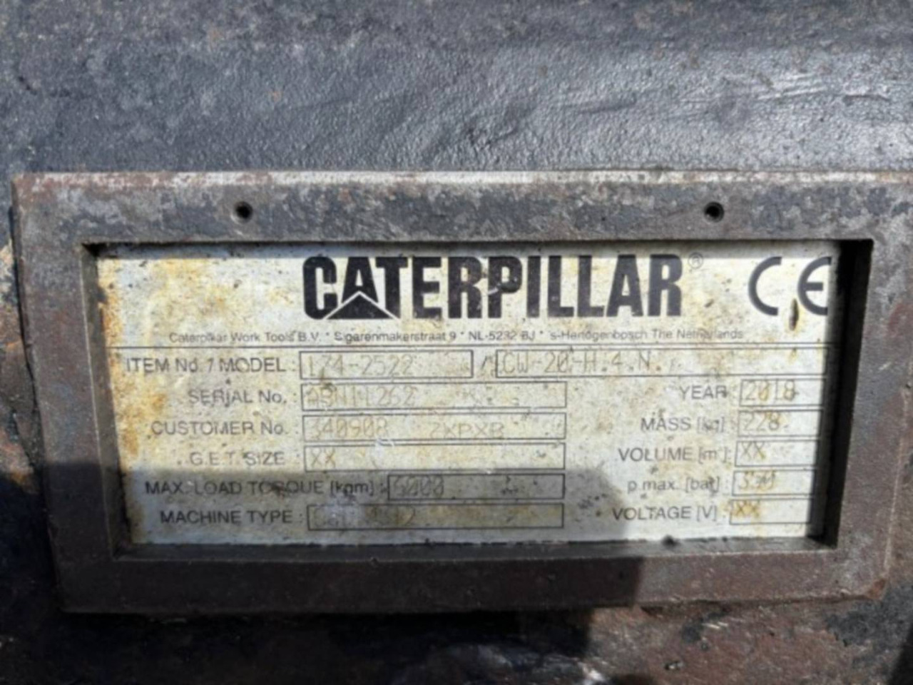 Pelle sur pneus CAT M315F: photos 12 Pelle sur pneus CAT M315F: photos 12