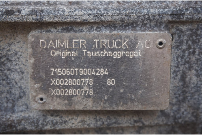 Mercedes-Benz G85-6/6.7-07.73HPS 71506001145844 - Boîte de vitesse pour Camion: photos 5 Mercedes-Benz G85-6/6.7-07.73HPS 71506001145844 - Boîte de vitesse pour Camion: photos 5