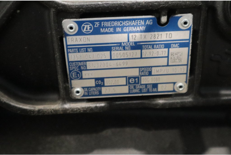 ZF 12TX2821OD+INT3 81.32004-6499 NEW - Boîte de vitesse pour Camion: photos 5 ZF 12TX2821OD+INT3 81.32004-6499 NEW - Boîte de vitesse pour Camion: photos 5