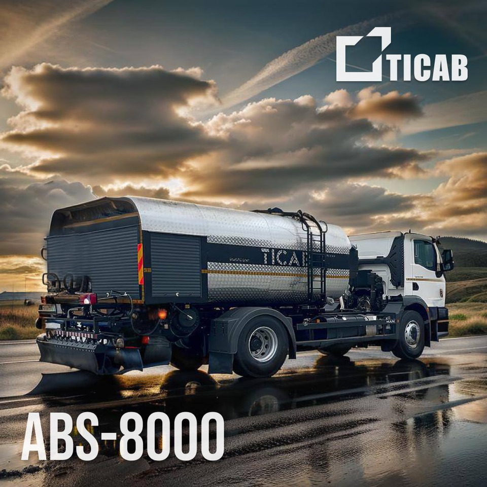 TICAB Asphalt Distributor, 8000 L, Аutonomous Asphalt Sprayer, Manufacturer - Camion pompe: photos 5 TICAB Asphalt Distributor, 8000 L, Аutonomous Asphalt Sprayer, Manufacturer - Camion pompe: photos 5