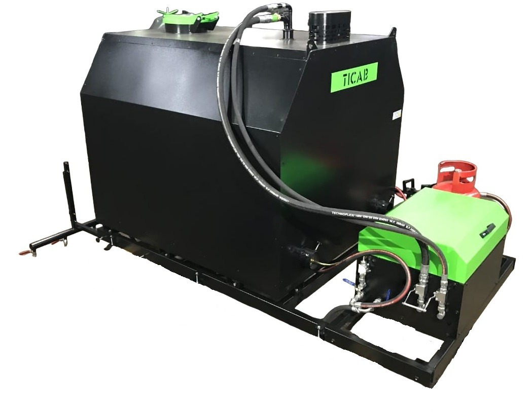 TICAB Manufacturer, Bitumen Sprayer, Asphalt Distributor, 2000L - Répandeuse: photos 1 TICAB Manufacturer, Bitumen Sprayer, Asphalt Distributor, 2000L - Répandeuse: photos 1