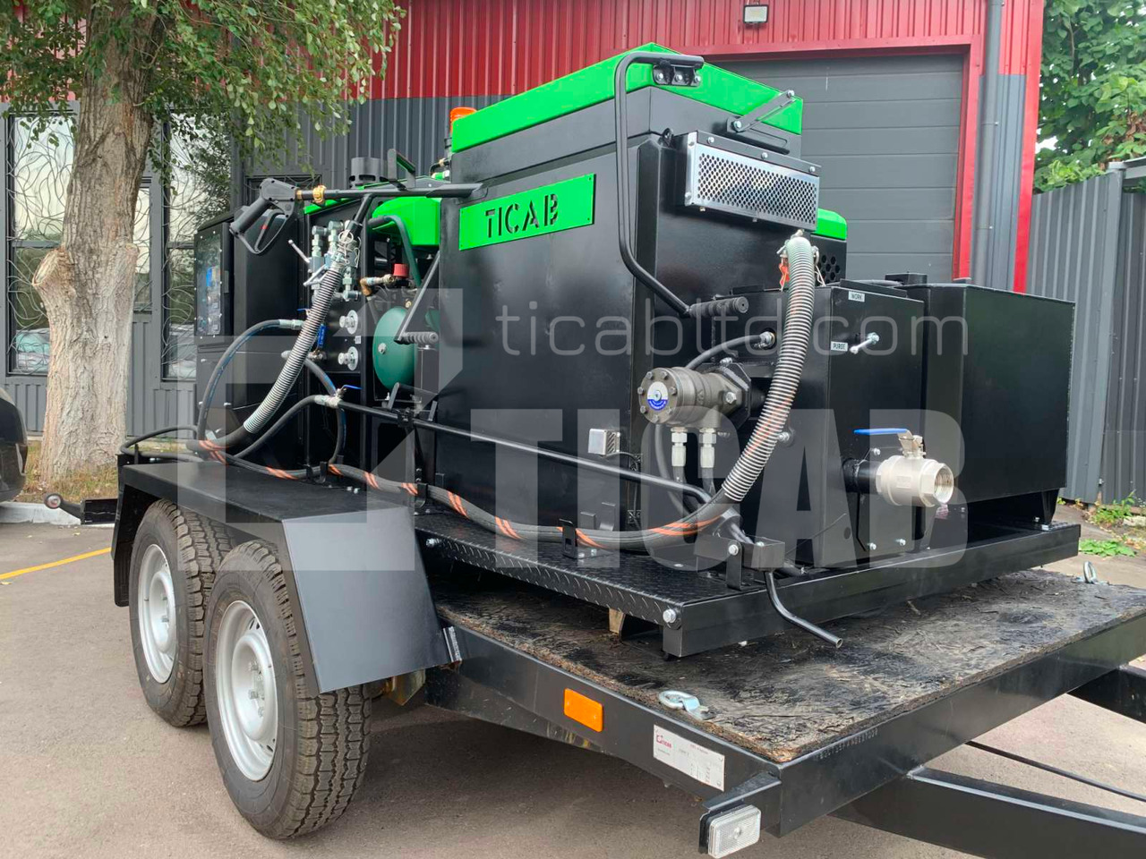 TICAB New Bitumen Combo Machine, Asphalt Crack Sealer, Asphalt Distributor, Manufacturer, - Répandeuse: photos 2 TICAB New Bitumen Combo Machine, Asphalt Crack Sealer, Asphalt Distributor, Manufacturer, - Répandeuse: photos 2