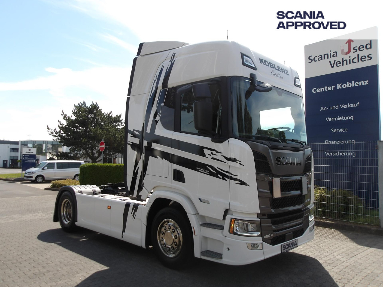 SCANIA R 460 NA - KOBLENZ EDiTiON - HIGHLINE - 2x TANKs - Tracteur routier: photos 1 SCANIA R 460 NA - KOBLENZ EDiTiON - HIGHLINE - 2x TANKs - Tracteur routier: photos 1