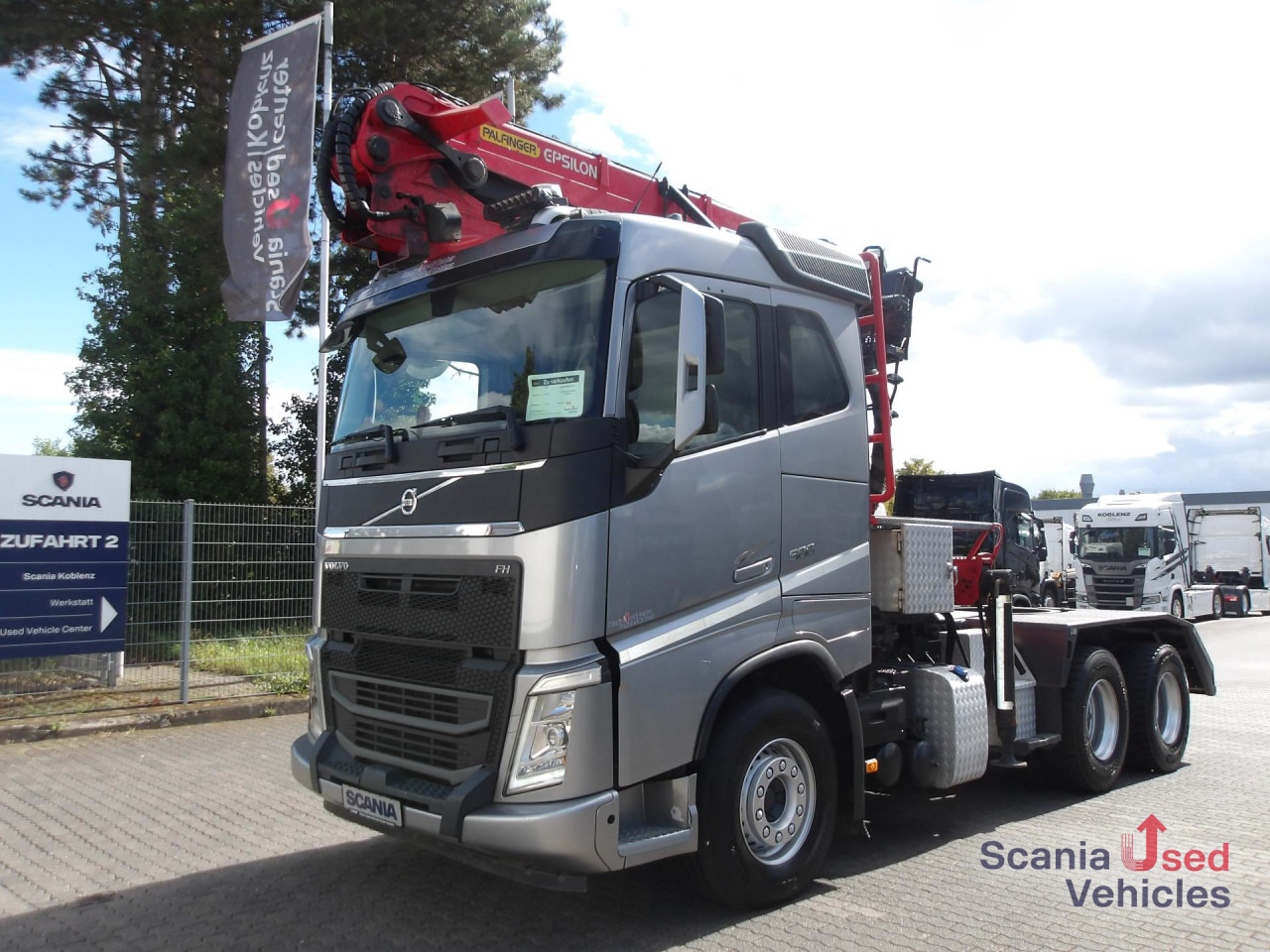 Camion grumier VOLVO FH500 - 6X4 - Palfinger Epsilon S260 L - Langholz: photos 8