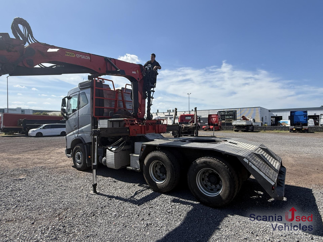 VOLVO FH500 - 6X4 - Palfinger Epsilon S260 L - Langholz en crédit-bail VOLVO FH500 - 6X4 - Palfinger Epsilon S260 L - Langholz: photos 11