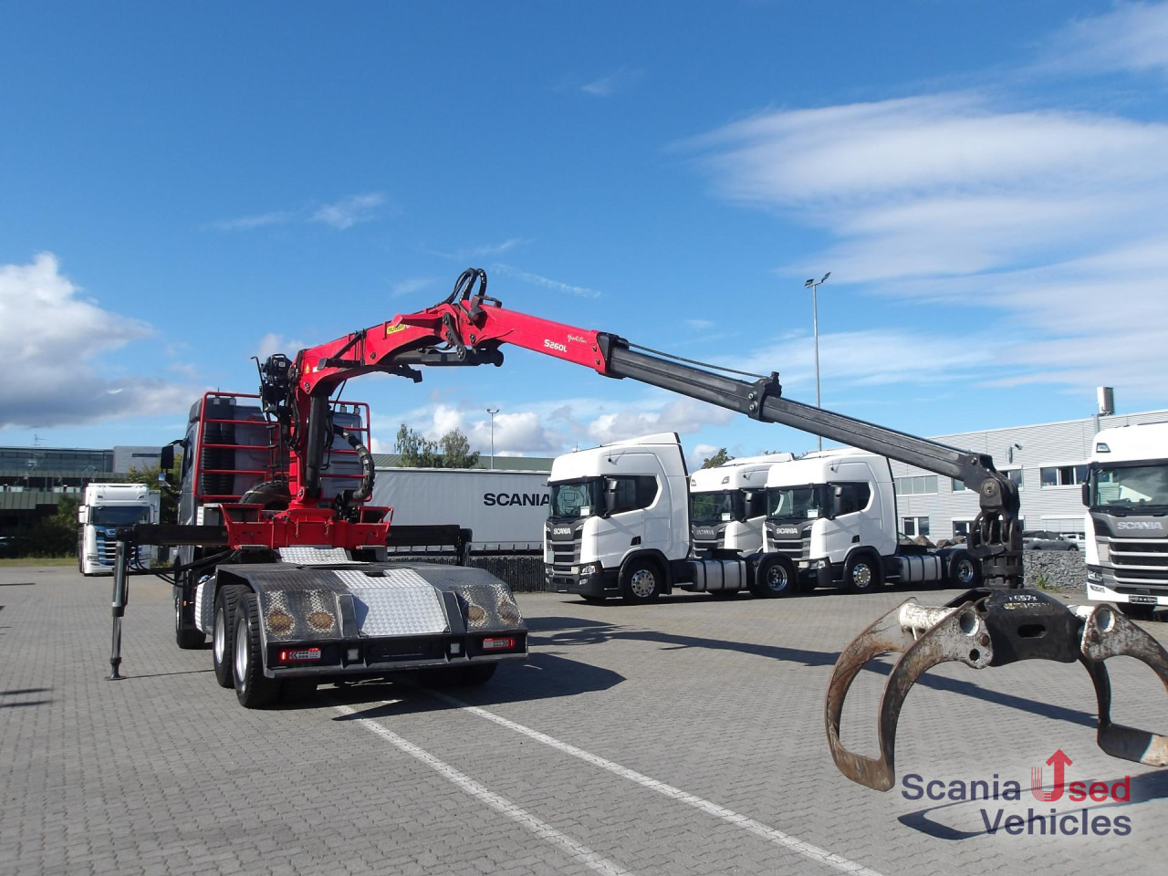 Camion grumier VOLVO FH500 - 6X4 - Palfinger Epsilon S260 L - Langholz: photos 15