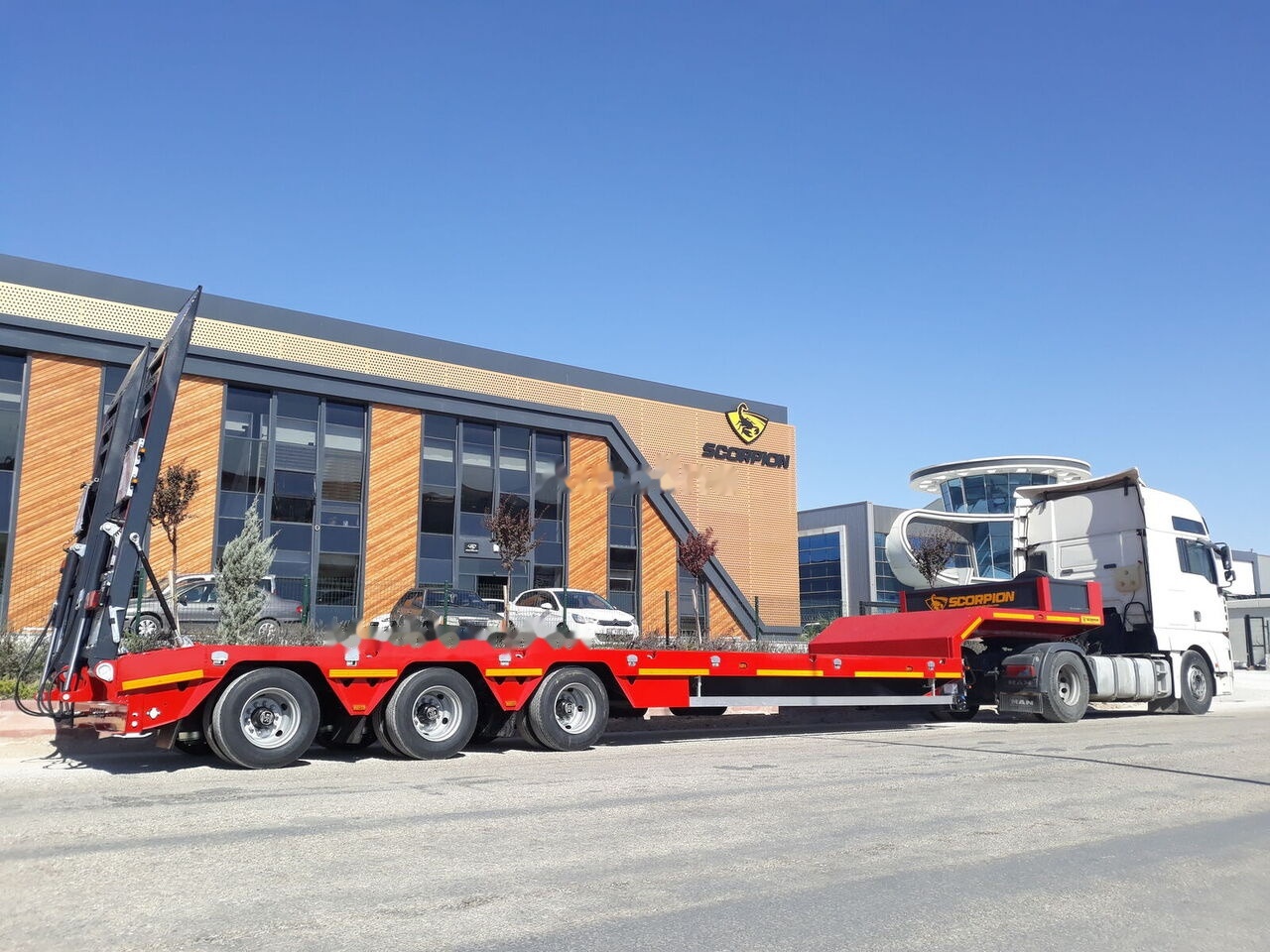 Scorpion Trailer 2024 NEW 3 AXLE (MANUFACTURER COMPANY) - Semi-remorque surbaissé: photos 2 Scorpion Trailer 2024 NEW 3 AXLE (MANUFACTURER COMPANY) - Semi-remorque surbaissé: photos 2
