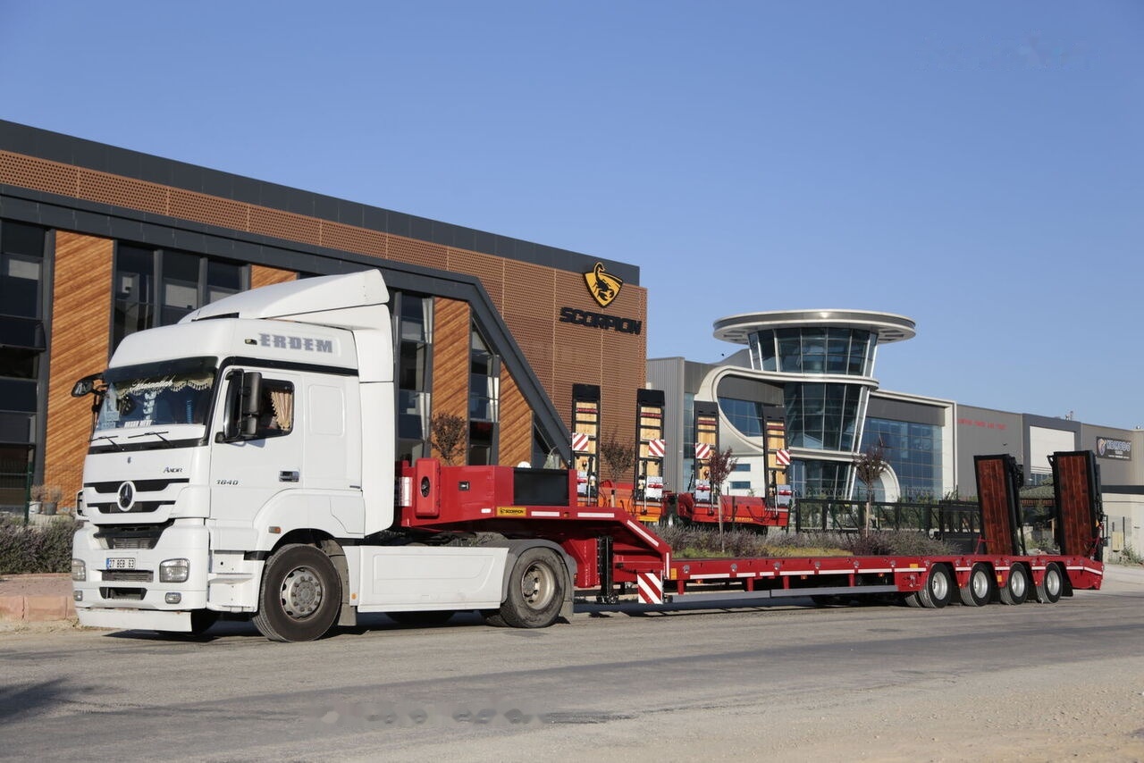 Scorpion Trailer 2024 NEW 4 AXLE (MANUFACTURER COMPANY) - Semi-remorque surbaissé: photos 1 Scorpion Trailer 2024 NEW 4 AXLE (MANUFACTURER COMPANY) - Semi-remorque surbaissé: photos 1
