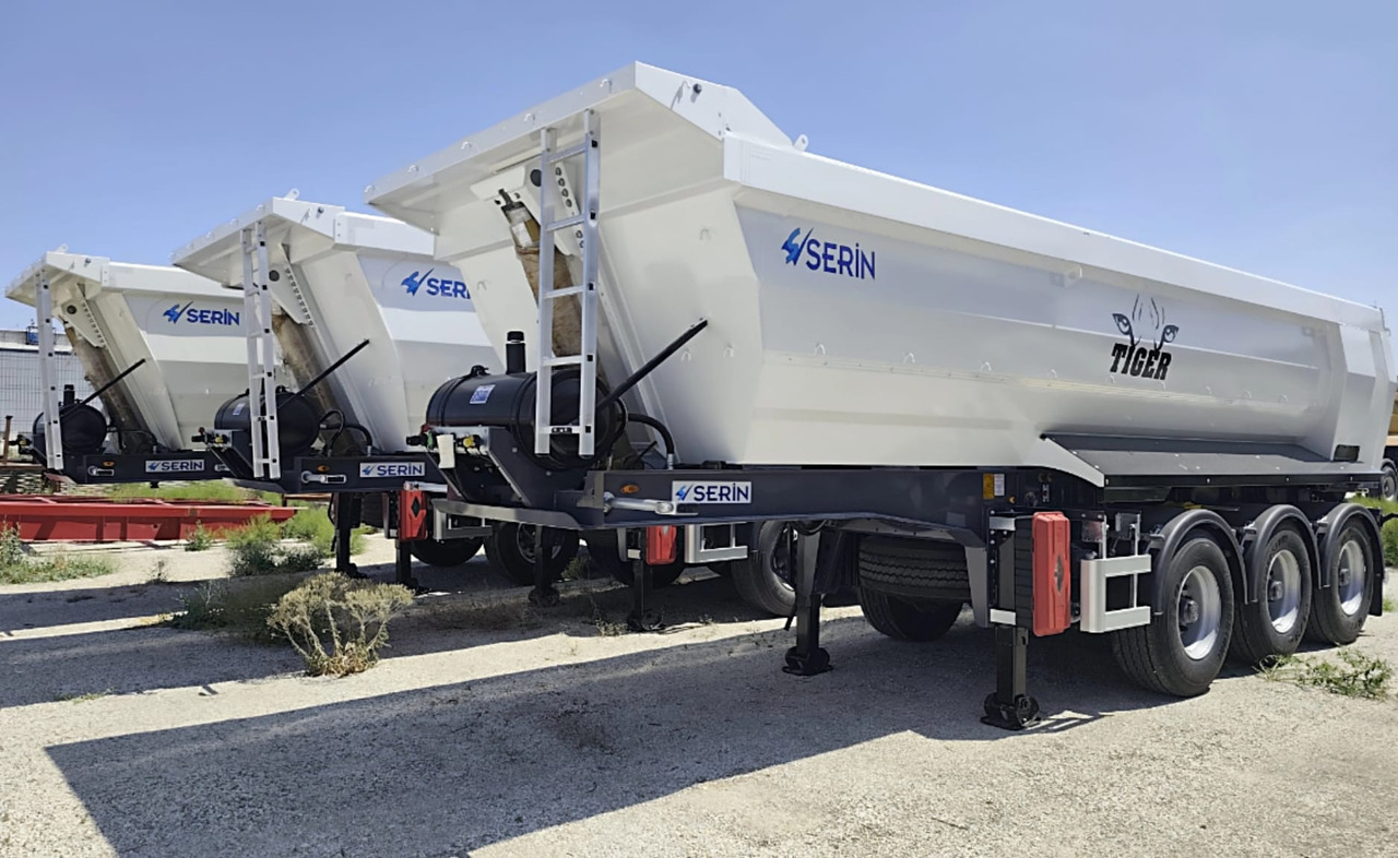 SERIN Tiger HARDOX 28 m³ Tipper Semi-Trailer - Semi-remorque benne: photos 2 SERIN Tiger HARDOX 28 m³ Tipper Semi-Trailer - Semi-remorque benne: photos 2