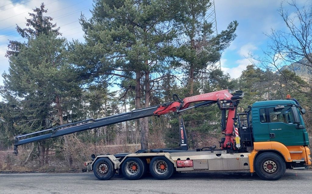 MAN TGS 35.480 8x4, E5, Fassi F235CXP Kran+Abroll MAN TGS 35.480 8x4, E5, Fassi F235CXP Kran+Abroll - Camion grue, Camion ampliroll: photos 3 MAN TGS 35.480 8x4, E5, Fassi F235CXP Kran+Abroll MAN TGS 35.480 8x4, E5, Fassi F235CXP Kran+Abroll - Camion grue, Camion ampliroll: photos 3