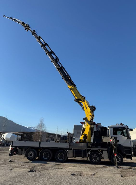 MAN TGS 41.480 10x8,E5,Palfinger 150002,FLYJIB,Winch - Camion grue, Camion plateau: photos 2 MAN TGS 41.480 10x8,E5,Palfinger 150002,FLYJIB,Winch - Camion grue, Camion plateau: photos 2