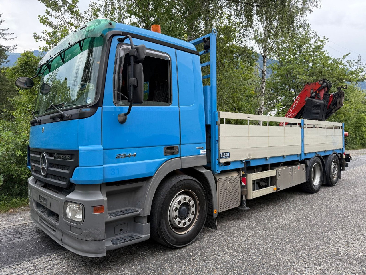 Mercedes-Benz Actros 2544 6x2, E5, EPS, Fassi F260XP, Retarder - Camion grue: photos 5 Mercedes-Benz Actros 2544 6x2, E5, EPS, Fassi F260XP, Retarder - Camion grue: photos 5