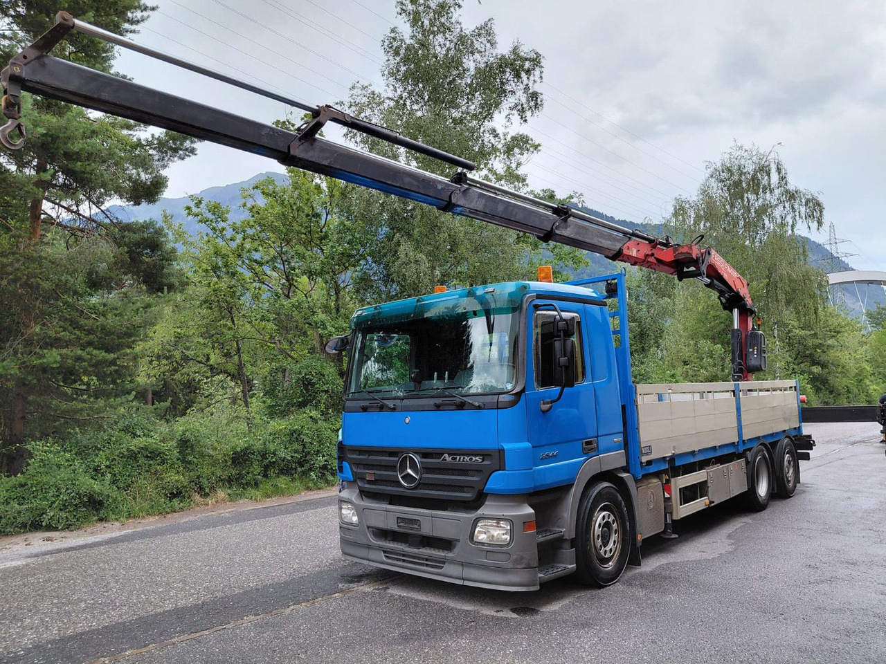 Mercedes-Benz Actros 2544 6x2, E5, EPS, Fassi F260XP, Retarder - Camion grue: photos 1 Mercedes-Benz Actros 2544 6x2, E5, EPS, Fassi F260XP, Retarder - Camion grue: photos 1