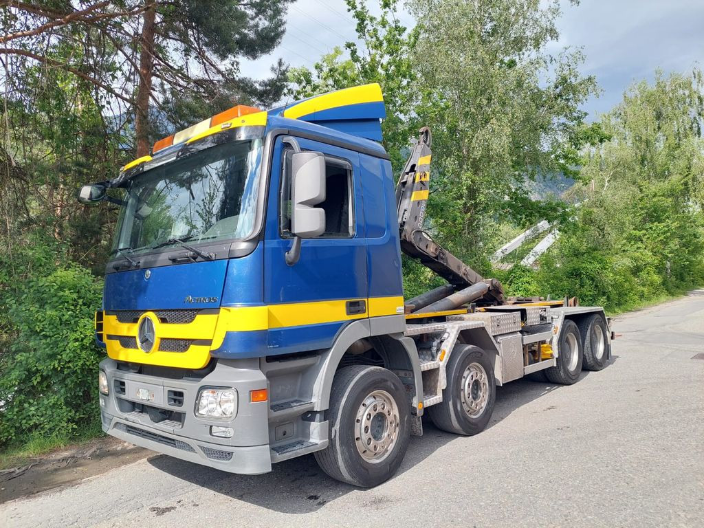 Mercedes-Benz Actros 3248 8x4, E5, MP3, EPS, Neuer Motor - Camion ampliroll: photos 1 Mercedes-Benz Actros 3248 8x4, E5, MP3, EPS, Neuer Motor - Camion ampliroll: photos 1