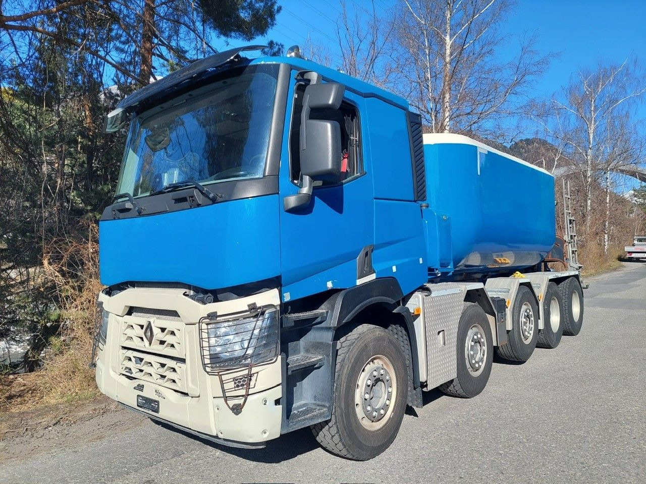 Renault C520 10x4, E6, Moser Silo Kipper 19m³ - Camion benne: photos 1 Renault C520 10x4, E6, Moser Silo Kipper 19m³ - Camion benne: photos 1