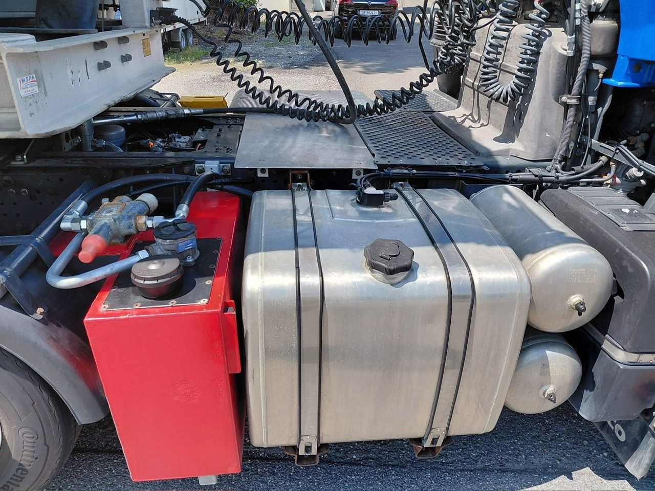 Tracteur routier Iveco 440S48TX Stralis 6x2, E6, Kipphydraulik: photos 7