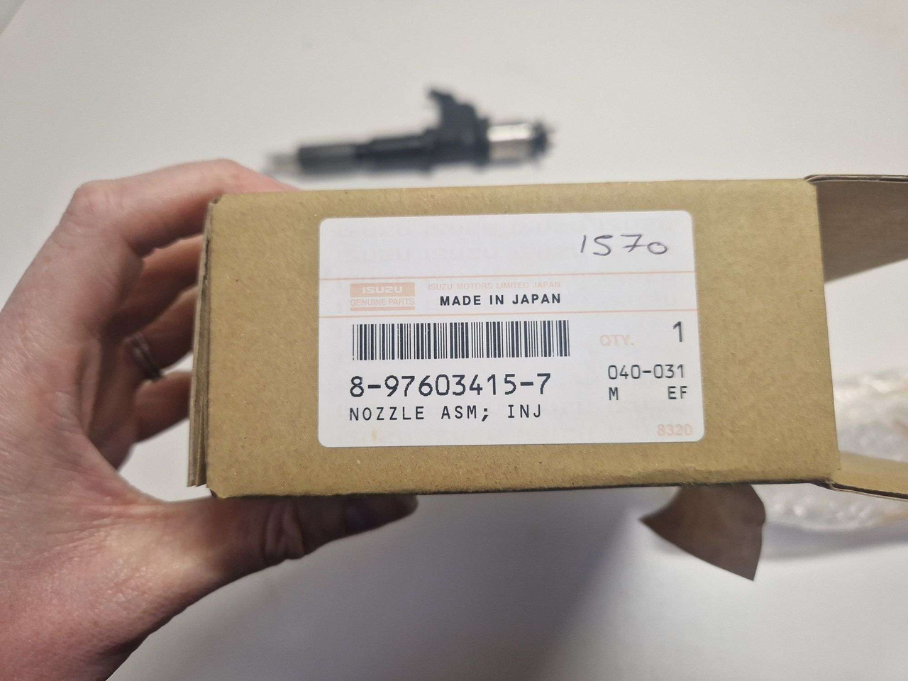 Isuzu 8976034157 Fuel Injector Denso 5516/4157 - Moteur et pièces pour Engins de chantier: photos 3 Isuzu 8976034157 Fuel Injector Denso 5516/4157 - Moteur et pièces pour Engins de chantier: photos 3