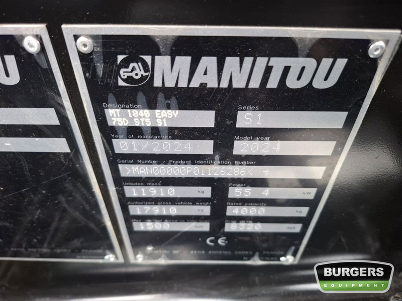 Manitou MT1840 en crédit-bail Manitou MT1840: photos 6