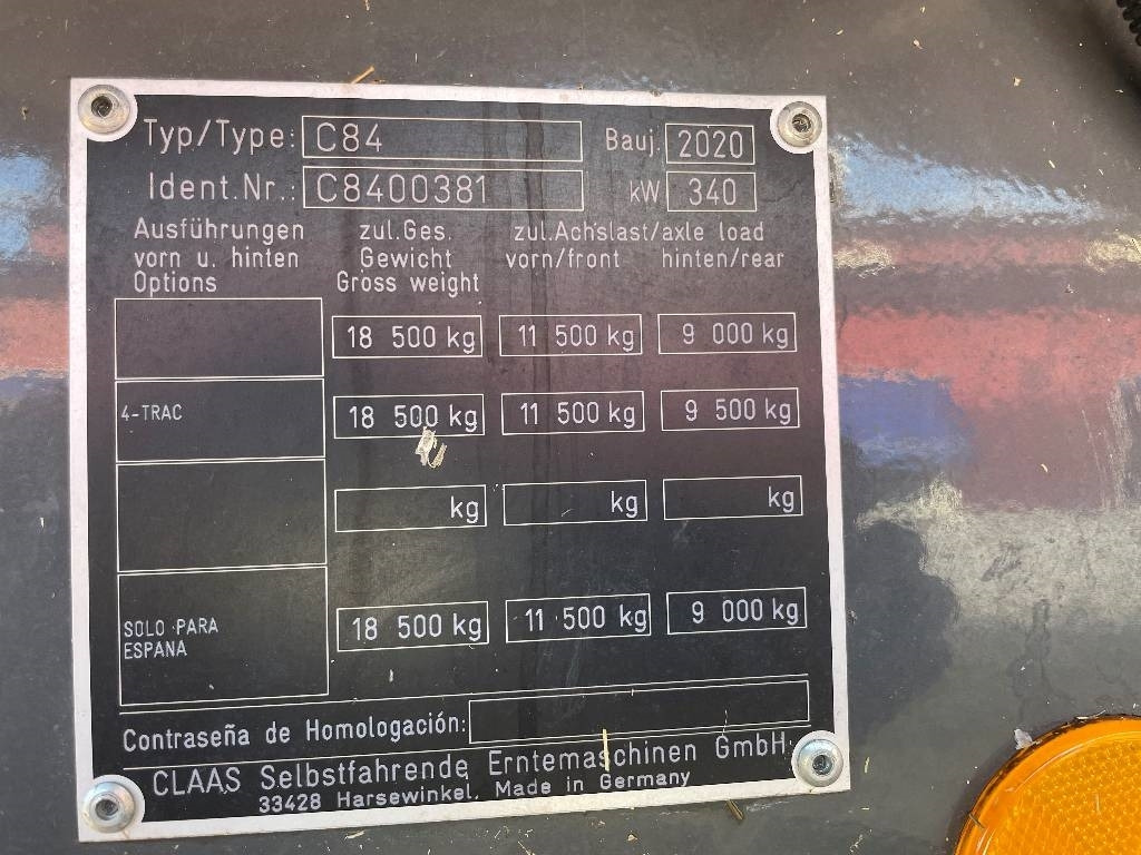 Claas Lexion 6800 Dismantled: only spare parts - Moissonneuse-batteuse: photos 5 Claas Lexion 6800 Dismantled: only spare parts - Moissonneuse-batteuse: photos 5